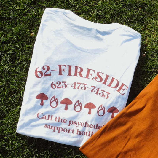 Call the Hotline Unisex Tee (Mushrooms)